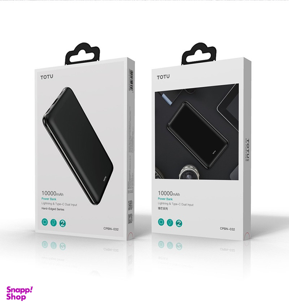پاور بانک توتو (Totu) مدل Hard edge series CPBN032 ظرفیت 10000mAh