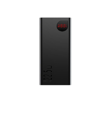 پاور بانک فست شارژ باسیوس (Baseus) مدل Adaman Metal Digital Display QC3.0 PPIMDAB0A ظرفیت 10000mAh