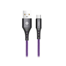 کابل سوپر فست شارژ USB به Type C توتو (Totu) مدل 5 آمپر 5a QUICK CHARGE BTA 024 طول 1m