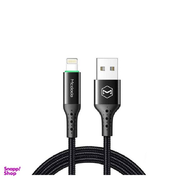 کابل شارژ سریع هوشمند لایتنینگ مک دودو (Mcdodo) مدل CA7411 طول 1.8m با قطع کن خودکار