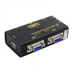 کی وی ام سوییچ 2 پورت VGA اتوماتیک کی نت (K Net) مدل پلاس همراه کابل