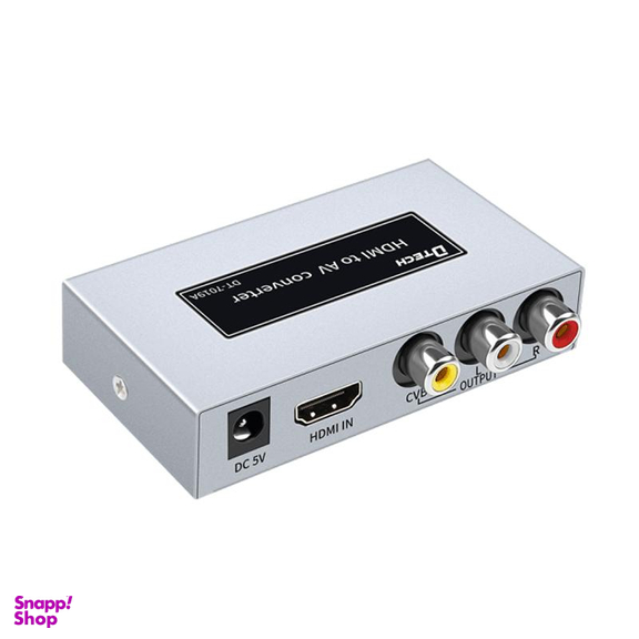 مبدل HDMI به AV دیتک (Dtech) مدل DT 7019A