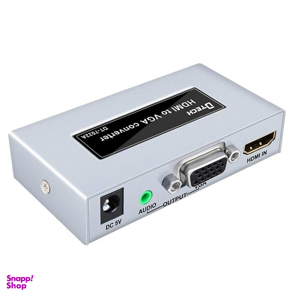 مبدل HDMI به VGA دیتک (Dtech) مدل DT 7022A