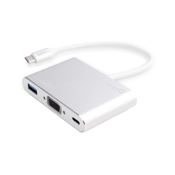 مبدل Type C به VGA و USB 3 دیتک (Dtech) مدل DT T0023
