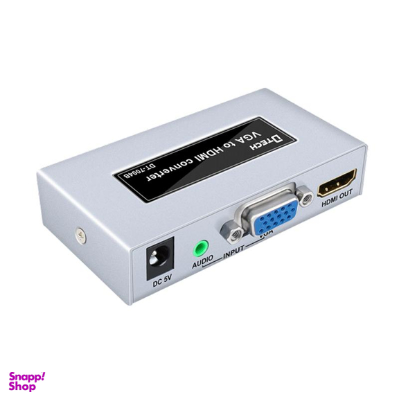 مبدل VGA به HDMI دیتک (Dtech) مدل DT 7004B