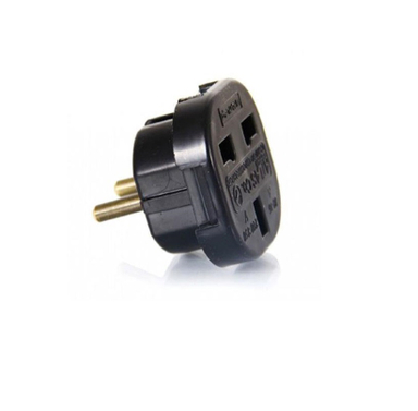 مبدل پریز برق 3 به 2 برنجی اطلس مدل 7700