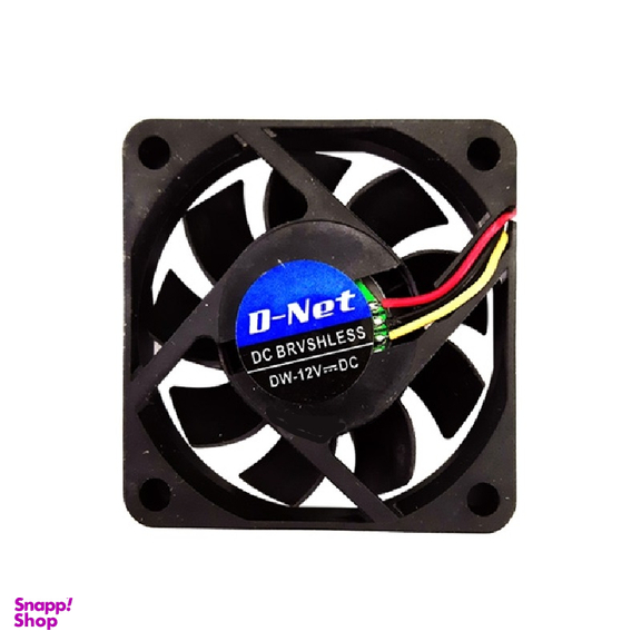 فن خنک کننده 6*6 دی نت (D Net) با موتور Brvshless قطر 1.5 سانتیm