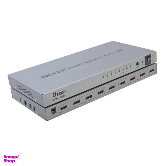 اسپلیتر HDMI هشت پورت دیتک (Dtech) مدل DT 7148