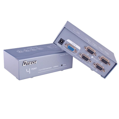 اسپلیتر VGA چهار پورت دیتک (Dtech) مدل DT 7254