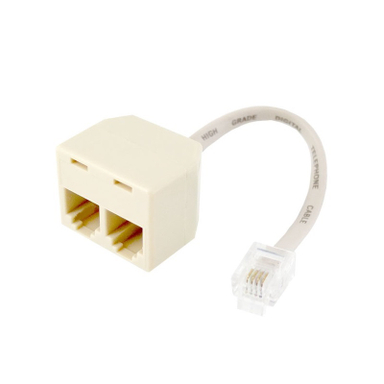 اسپلیتر سوکت تلفن کابل دار 1 به 2 دایو (Daiyo) مدل DT806