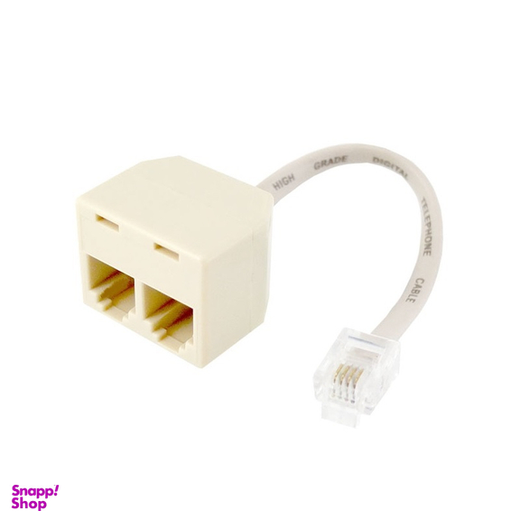 اسپلیتر سوکت تلفن کابل دار 1 به 2 دایو (Daiyo) مدل DT806