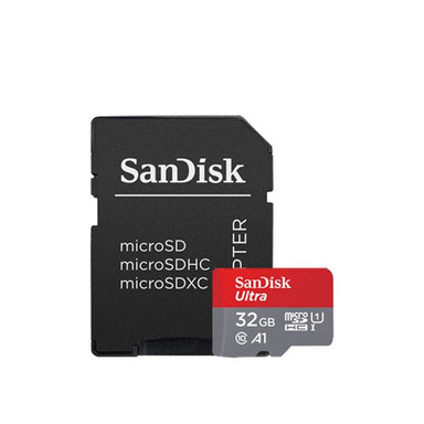 کارت حافظه MicroSDXC سن دیسک مدل Ultra A1 کلاس 10 استاندارد UHS I سرعت 98MBps ظرفیت 32 گیگابایت