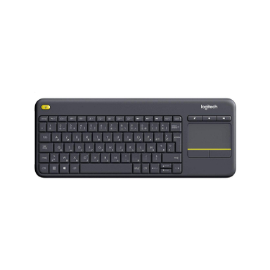 کیبورد لاجیتک (Logitech) مدل K400 Plus Wireless Dark Grey