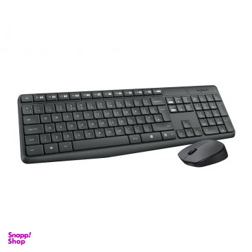 کیبورد و ماوس بی سیم لاجیتک (Logitech) مدل MK235 با حروف فارسی