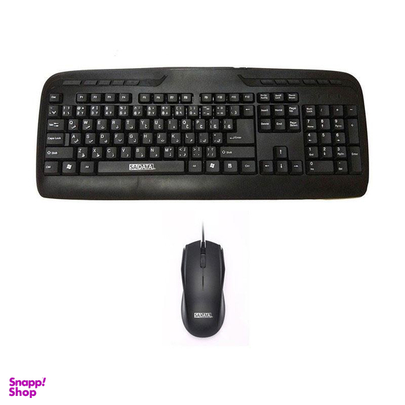 کیبورد و موس سیم دار سادیتا (Sadata) مدل SKM1554