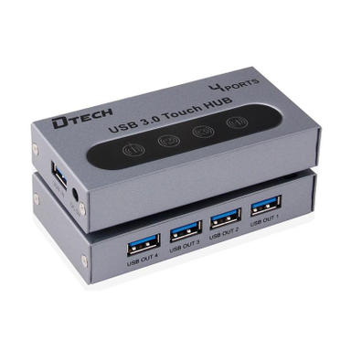 هاب 4 پورت USB 3 دیتک (Dtech) مدل DT 8009