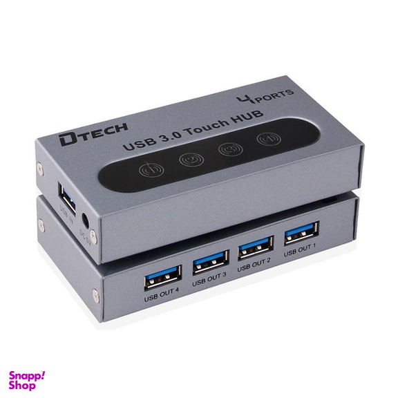 هاب 4 پورت USB 3 دیتک (Dtech) مدل DT 8009