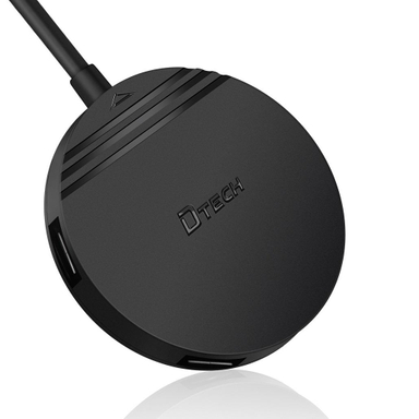 هاب 4 پورت USB سیمدار دیتک (Dtech) مدل DT 3015