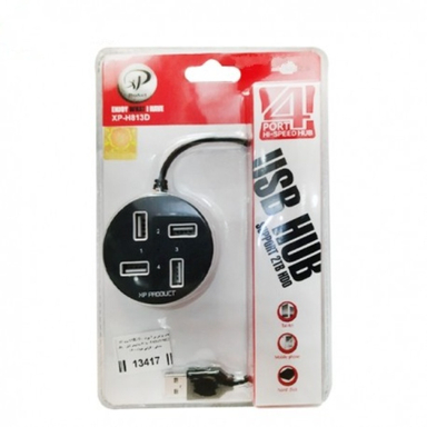 هاب 4 پورت USB 2.0 ایکس پی (XP) مدل H808D