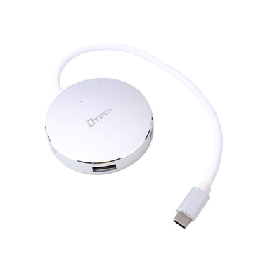 هاب 4 پورت Type C به USB3.0 دیتک (Dtech) مدل DT 3312