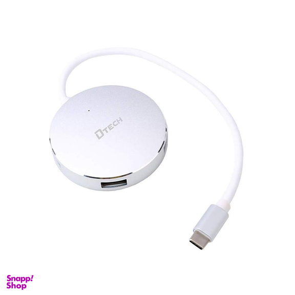 هاب 4 پورت Type C به USB3.0 دیتک (Dtech) مدل DT 3312