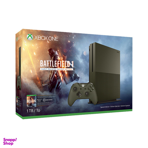 کنسول بازی مایکروسافت (Microsoft) مدل Xbox One S سری Battlefield
