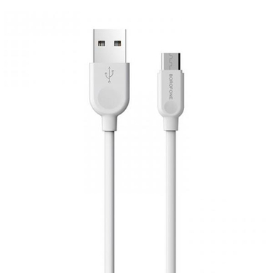 کابل تبدیل USB به Micro USB بروفون (Borofone) مدل Bx14 به طول 1m