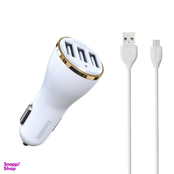 شارژر فندکی ریمکس (Remax) مدل Rcc303 به همراه کابل تبدیل Micro USB