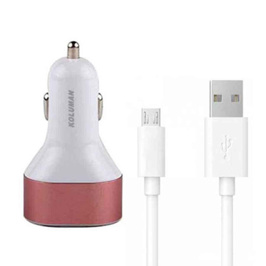 شارژر فندکی کلومن (Koluman) مدل K-CC-600 به همراه کابل تبدیل Micro USB