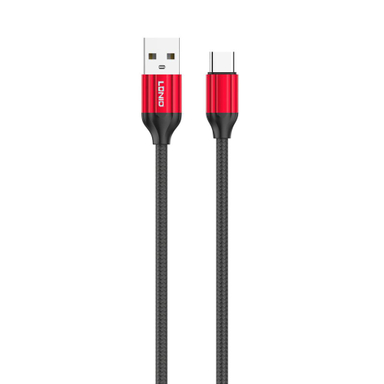کابل تبدیل USB به USB-C الدینیو (Ldino) مدل Ls432 به طول 2 متر