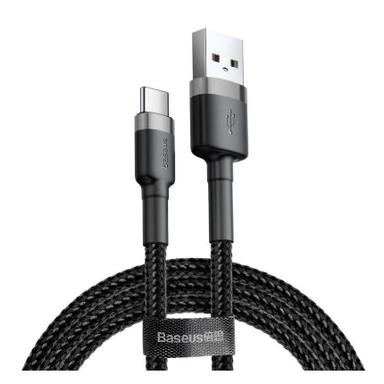 کابل تبدیل USB به USB-C باسیوس (Baseus) مدل Cafule Catklf-Bg1 به طول 1m