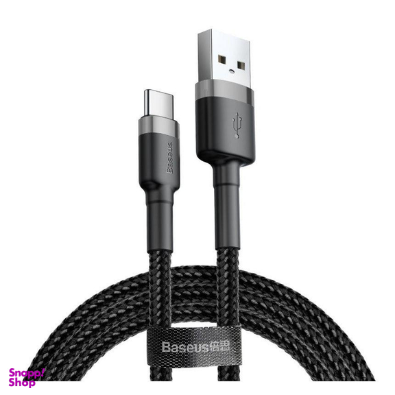 کابل تبدیل USB به USB-C باسیوس (Baseus) مدل Cafule Catklf-Bg1 به طول 1m
