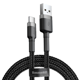کابل تبدیل USB به USB-C باسیوس (Baseus) مدل Catklf-Bg1 Cafule به طول 1m
