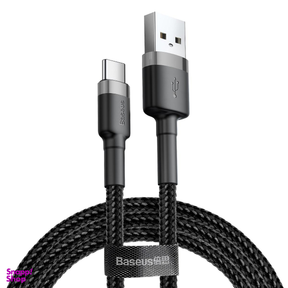 کابل تبدیل USB به USB-C باسیوس (Baseus) مدل Catklf-Bg1 Cafule به طول 1m