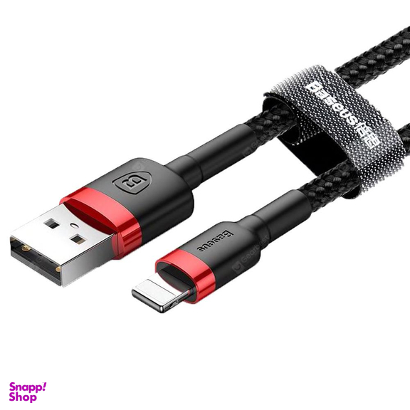کابل تبدیل USB به Lightning باسیوس (Baseus) مدل Cafule به طول 2m