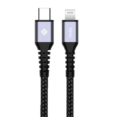کابل تبدیل USB-C به Lightning توتو (Totu) مدل Bpda-03 به طول 1m