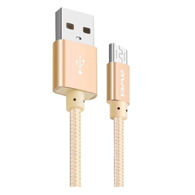 کابل تبدیل USB به micro USB اوی (Awei) مدل Cl-10 به طول 30cm