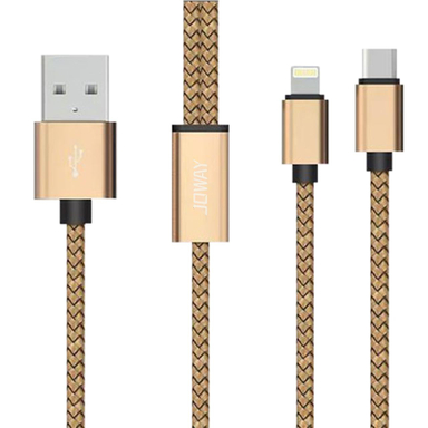 کابل تبدیل USB به Lightning/Micro USB جووی (Joway) مدل Li96 به طول 1m