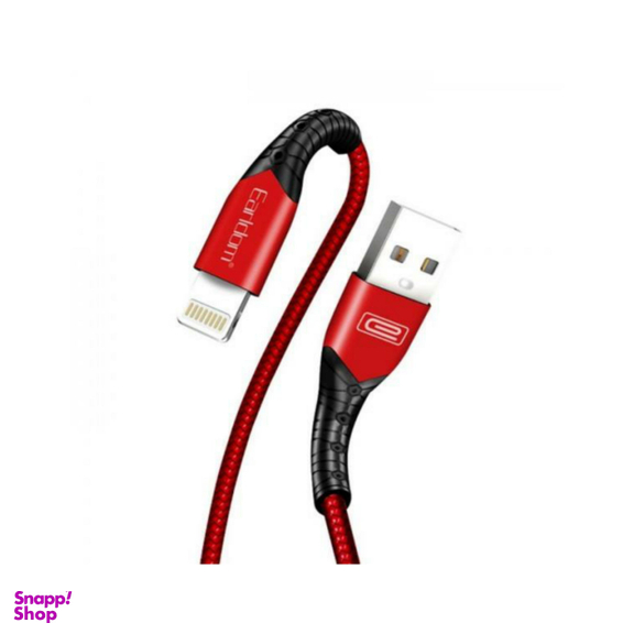 کابل تبدیل USB به Lightning ارلدوم (Earldom) مدل Ec-076I به طول 1m