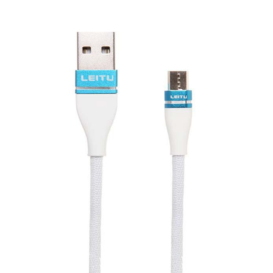 کابل تبدیل USB به Micro-USB لیتو (Leitu) مدل Ld-10 به طول 1m