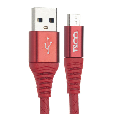 کابل تبدیل USB به micro USB تسکو (Tsco) مدل TC 50 به طول 90cm