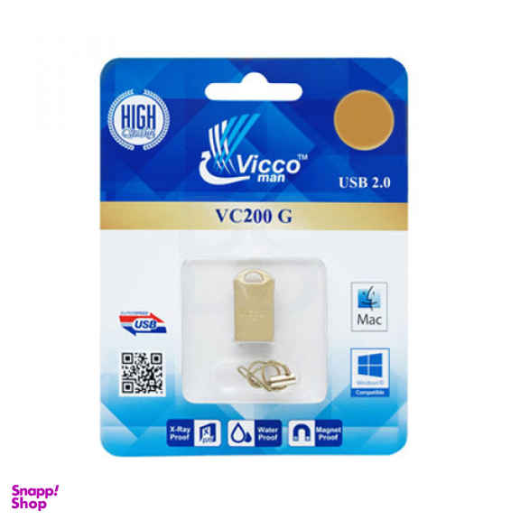 فلش مموری ویکومن (Viccoman) مدل Viccoman VC200 USB2.0 ظرفیت 16GB