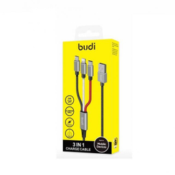 کابل شارژ بودی (Budi) مدل 3 کاره DC203A8