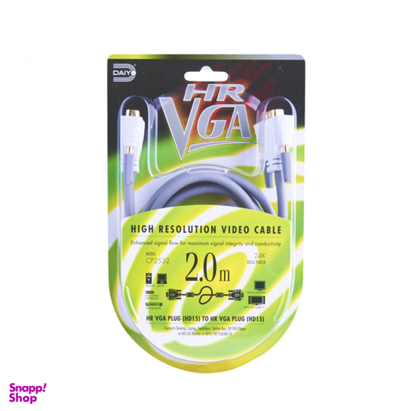 کابل VGA دایو (Daiyo) مدل CP2532 طول 2m