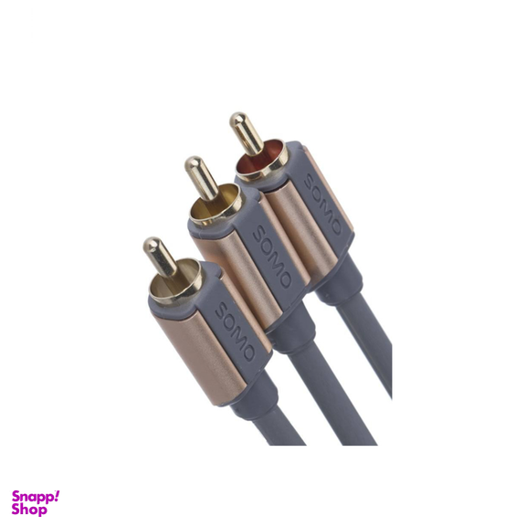کابل 3xRCA به 3xRCA سومو (Somo) مدل SR1302 طول 2m