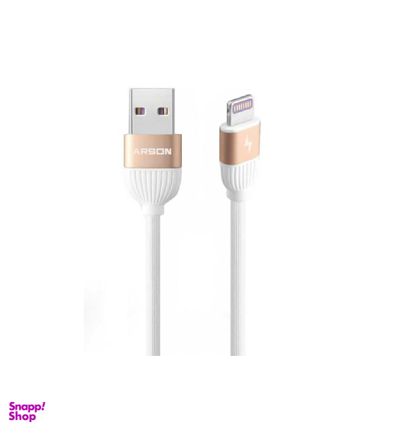 کابل تبدیل فست شارژ USB به لایتنینگ آرسون (Arson) مدل ANS3