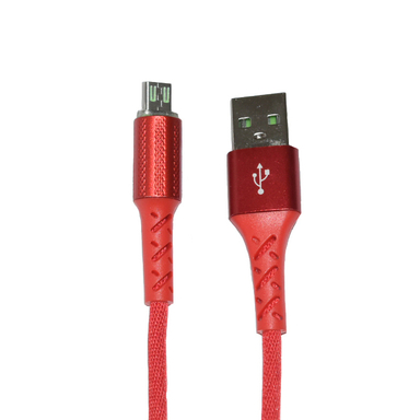 کابل شارژ سریع مدل لایتینگ چراغ دار Micro طول 1m