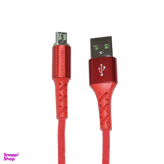 کابل شارژ سریع مدل لایتینگ چراغ دار Micro طول 1m