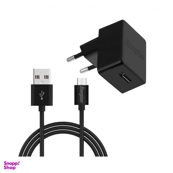 شارژر انرجایزر (energizer) مدل ACA1AEU سانتیm C3 دیواری با کابل Micro USB