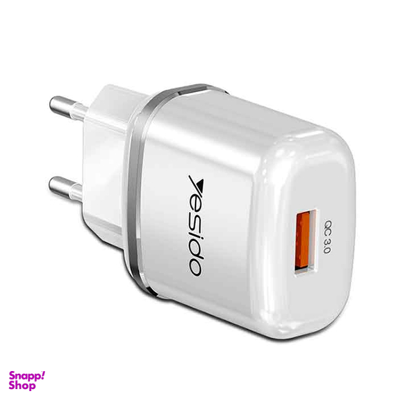 شارژر دیواری یسیدو مدل YC25 فست شارژ توان 18 وات 2.4 آمپر